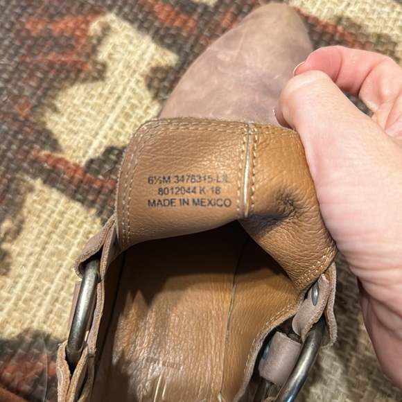 Frye Ray Harness Back Zip Bootie in Lilac - Picture 8 of 8